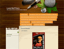 Tablet Screenshot of louisbuffparry.com